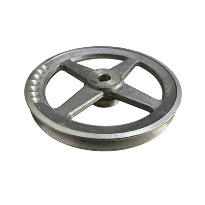 Imagem de Polia De Alumínio 1 Canal B 230mm Furo 3/4 19mm C/ Chaveta
