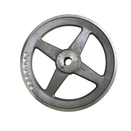 Imagem de Polia De Alumínio 1 Canal B 230mm Furo 3/4 19mm C/ Chaveta