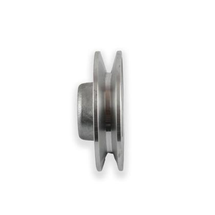Imagem de Polia de Alumínio 60mm 1 Canal Perfil B Sem Furo