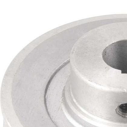 Imagem de Polia De Alumínio Vonder 100 Mm Diâmetro Externo Furo 19,1 Mm Canal A