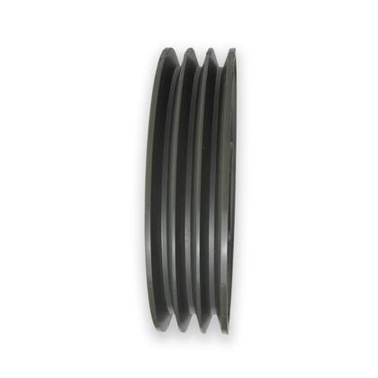 Imagem de Polia Ferro Fundido pra Correia em V 190mm 3 Canais Perfil B