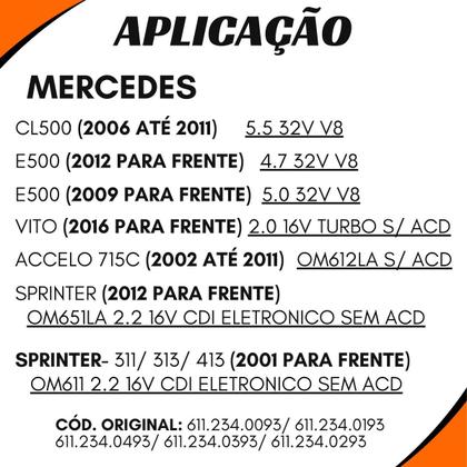 Imagem de Polia Tensora Correia Estriada Mbb Sprinter Cdi/ Accelo 715c/ Motor Om611/ 612