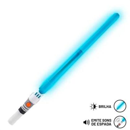 Imagem de Polibrinq espada sabre de luz space guardian retratil com som e luz
