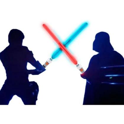 Imagem de Polibrinq espada sabre de luz space guardian retratil com som e luz