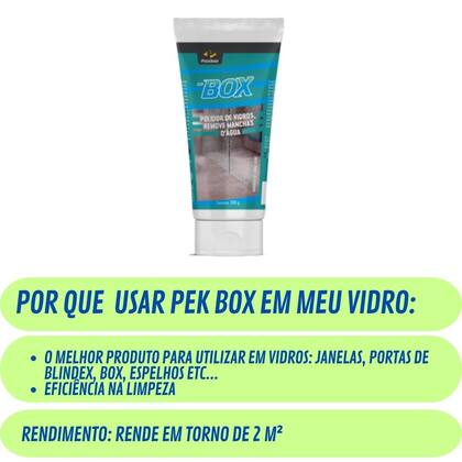 Imagem de POLIDOR DE VIDROS - PEK BOX - PISOCLEAN - 300 g