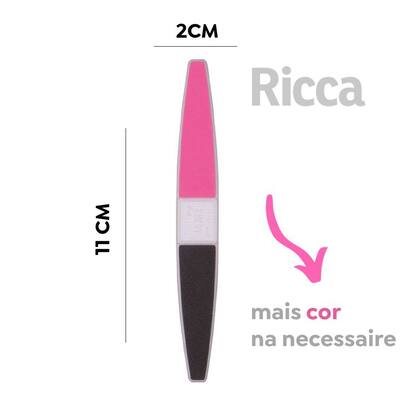 Imagem de Polidor Lixa de Unha 4 Faces Acabamento e Brilho Ricca