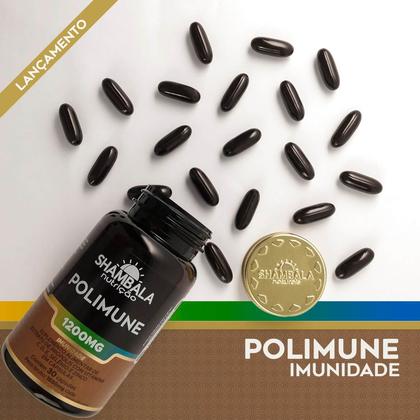 Imagem de Polimune Própolis Imunidade 30 cáps 1200mg Shambala