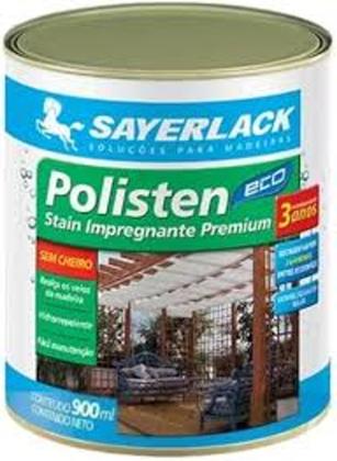 Imagem de Polisten Natural Base Água Stain Impregnante Premium Acetinado 3,6L Sayerlack Madeira Eco