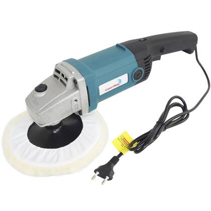 Imagem de Politriz Automotiva Angular Profissional 7 Pol Máquina Polimento Polir 1200W Importway Iwpoa-1200