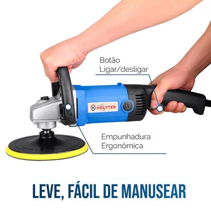 Imagem de Politriz Lixadeira Multifunções Automotiva 7" 1400W