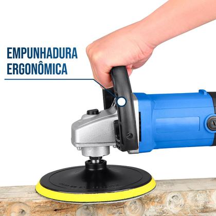 Imagem de Politriz Lixadeira Multifunções Automotiva 7" 1400W