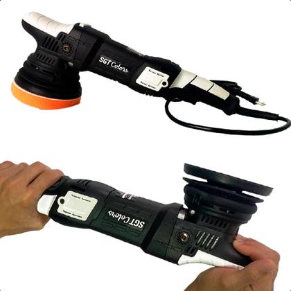 Imagem de Politriz Roto Orbital 15mm 1050W 6 Velocidades 220V Sigma SGT5118 Disco 5 Polimento Automotivo Profissional