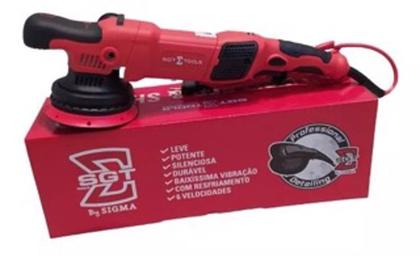 Imagem de Politriz Roto Orbital Premium SGT-5116-  5 Polegadas 15mm Red & Shine 220v