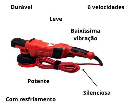 Imagem de Politriz Roto Orbital Red 15mm 900w SGT5116 Sigma Tools
