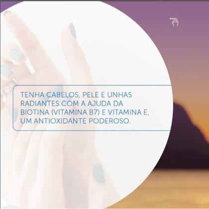 Imagem de Polivitamínico Em Cápsulas Cabelos e Unhas + Cisteína + Vitaminas B, E