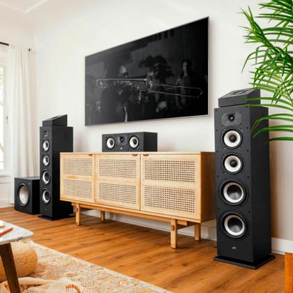 Imagem de Polk Audio Monitor XT70 - Par de Caixas Acústicas Torre para Home Theater 200W Preto