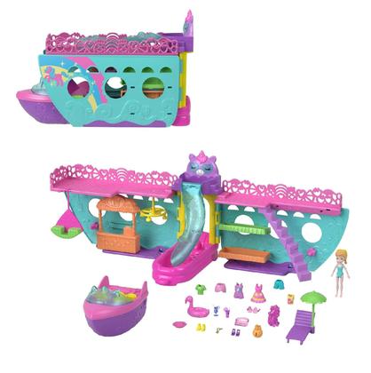 Imagem de Polly Pocket Barco De Unicórnio  Mattel