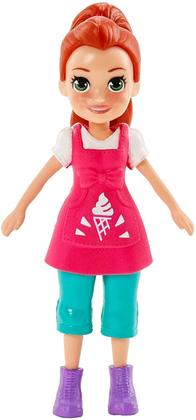 Imagem de Polly Pocket Boneca Lila Barraca De Sorvetes - Mattel Gwd84