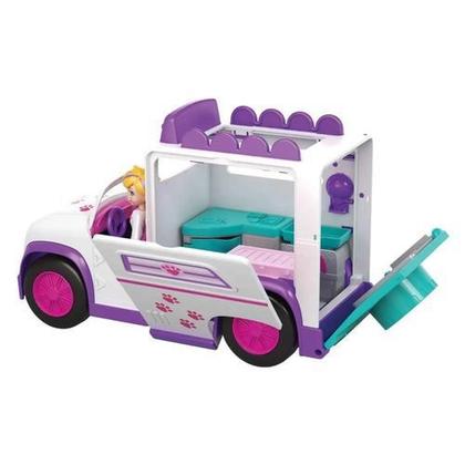 Imagem de Polly pocket hospital movel dos bichinhos - mattel original
