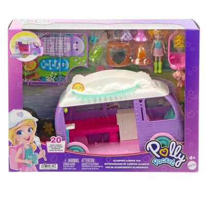 Imagem de Polly Pocket Van de Acampamento Glamourosa JCC32