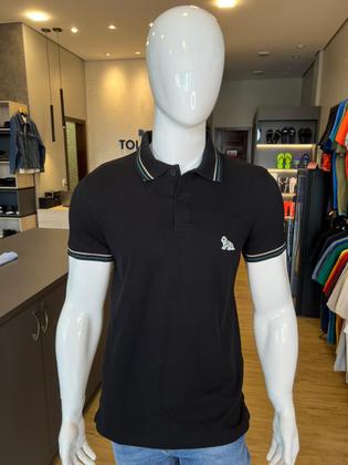 Imagem de Polo Acostamento Elastano Patch Lobo 