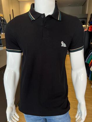 Imagem de Polo Acostamento Elastano Patch Lobo 