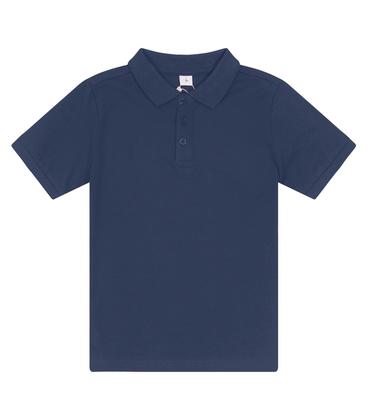 Imagem de Polo Infantil Masculina Em Cotton Trick Nick Azul