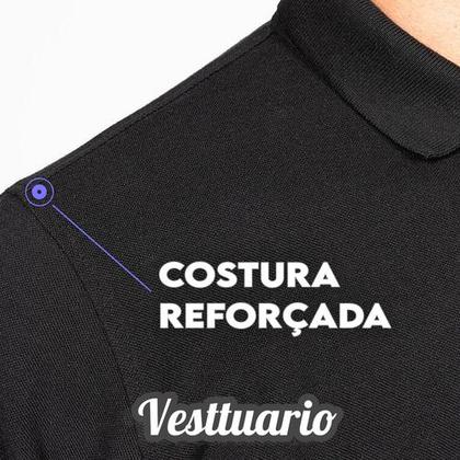 Imagem de Polo Masculina Camisa Uniforme Camiseta Gola Atacado Bordar