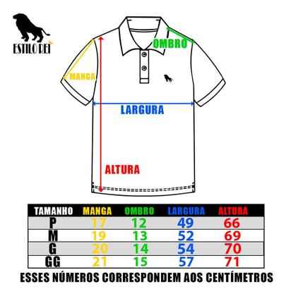 Imagem de Polo Piquet Com Bordado Básica