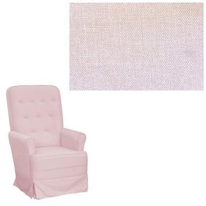 Imagem de Poltona de Amamentação com Balanço Maria Clara Rosa