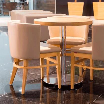 Imagem de Poltrona Belair Base Mel Várias Cores - Datelli Design