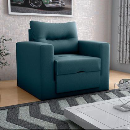 Imagem de Poltrona Cama Marlene Solteiro Para Quarto Ou Sala de Estar