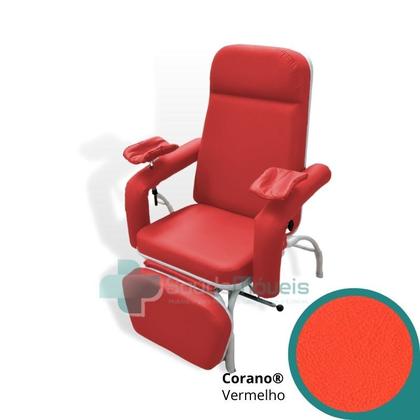 Imagem de Poltrona Coleta Hospitalar Reclinável - COMFORT