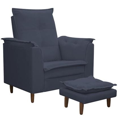 Imagem de Poltrona De Amamentação Com Puff Isabella Bellamado