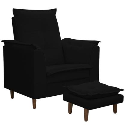 Imagem de Poltrona De Amamentação Com Puff Isabella Bellamado