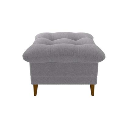 Imagem de Poltrona De Amamentação Com Puff Montreal Matrix Boucle Cinza