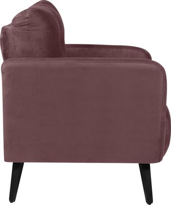 Imagem de Poltrona Decorativa Bahamas Veludo Rose E431 - Matrix
