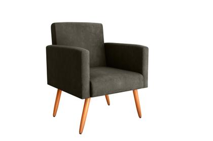 Imagem de Poltrona Decorativa Dallas Turkey Marrom F444 - Matrix
