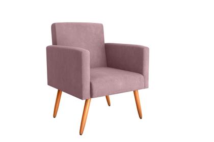 Imagem de Poltrona Decorativa Dallas Turkey Rosa F447 - Matrix