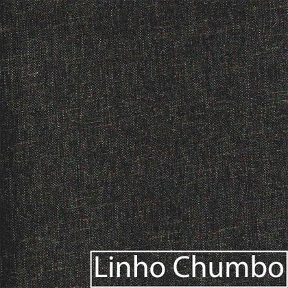 Imagem de Poltrona Decorativa Europa Linho Chumbo Amarena Móveis
