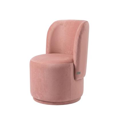 Imagem de Poltrona Decorativa para Sala Estar Quarto Penteadeira Orgânica Bia Veludo Rosa - Montanaris Decor