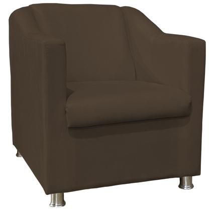 Imagem de Poltrona Decorativa TillakTillak Sala de Estar, Recepção, Consultório e Escritório, Assento Confortável Revestimento Suede Premium