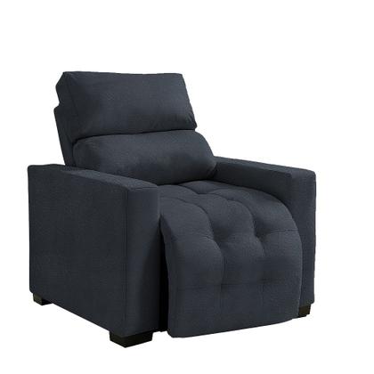 Imagem de Poltrona do Papai e Mamae Reclinavel Com Apoio Pros Pes Soft Madri Luxo Encosto com 4 Regulagens