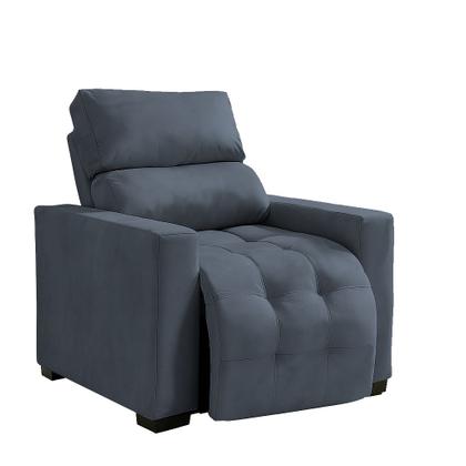 Imagem de Poltrona do Papai e Mamae Reclinavel Com Apoio Pros Pes Soft Madri Luxo Encosto com 4 Regulagens