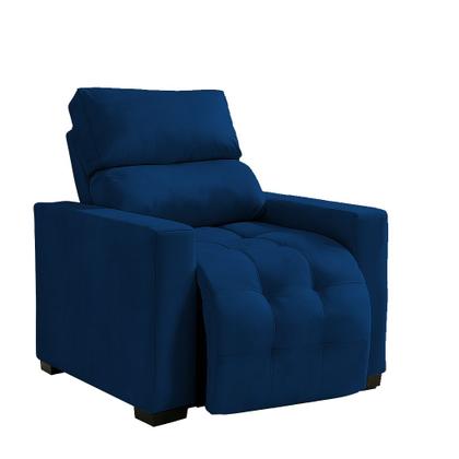 Imagem de Poltrona do Papai e Mamae Reclinavel Com Apoio Pros Pes Soft Madri Luxo Encosto com 4 Regulagens