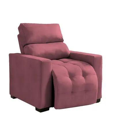 Imagem de Poltrona do Papai e Mamãe Reclinável Retrátil Madri  Conforto e Relaxamento para Toda a Família