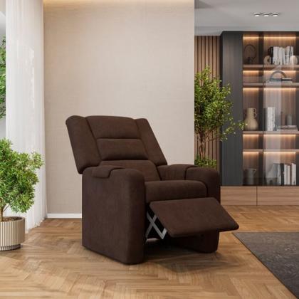 Imagem de Poltrona do Papai Monica em Veludo Just time