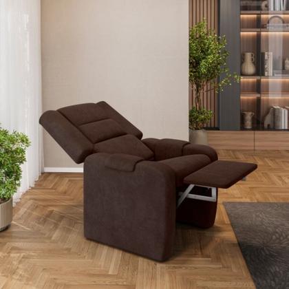 Imagem de Poltrona do Papai Monica em Veludo Just time