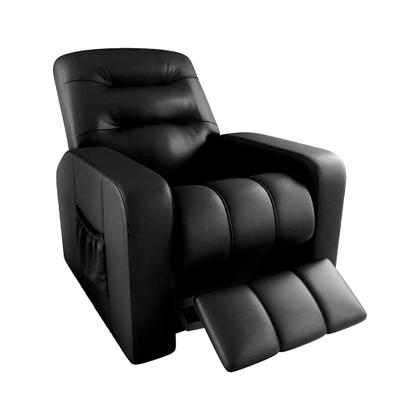 Poltrona do Papai Reclinavel Azera Sintetico Preto Matrix Imagem de Poltrona do Papai Reclinavel Azera Sintetico Preto Matrix