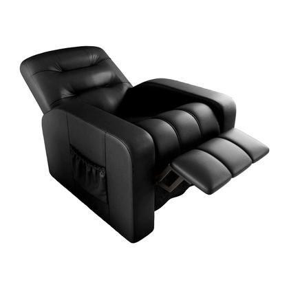 Poltrona do Papai Reclinavel Azera Sintetico Preto Matrix Imagem de Poltrona do Papai Reclinavel Azera Sintetico Preto Matrix